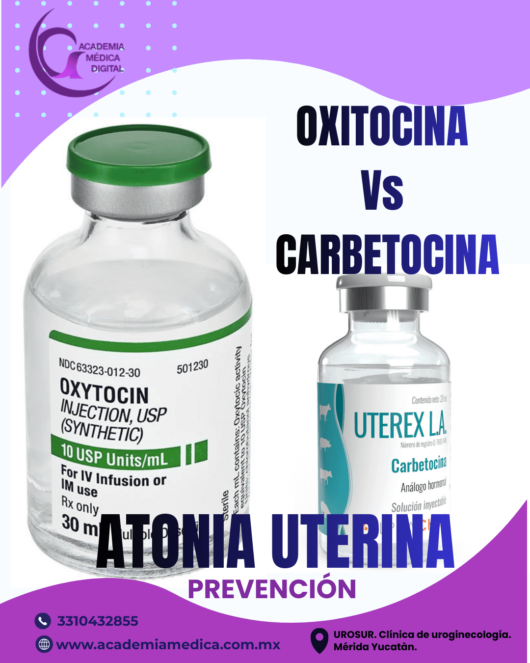 PREVENCIÓN  DE LA HEMORRAGIA POSTPARTO POR ATONÍA UTERINA: Oxitocina Vs Carbetocina.